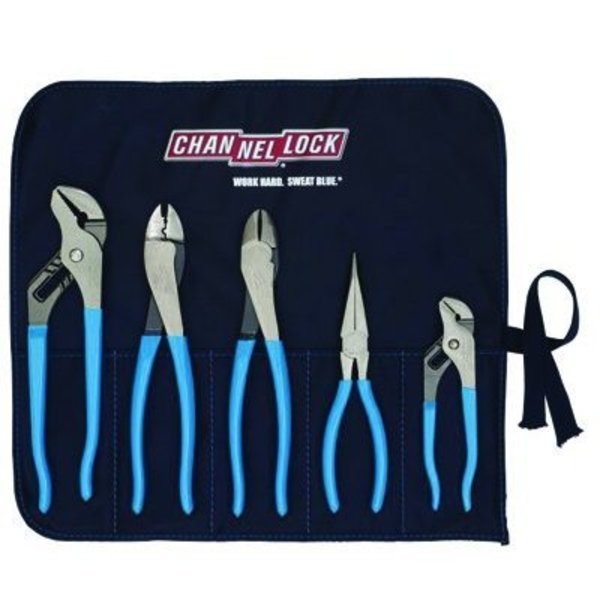 Channellock TOOL SET 5 PC (426430449909 3017) CLTOOLROLL-52